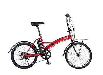 電動自転車 MITSUBISHI e-bike 20インチ レッド 電動自転車 MITSUBISHI e bike レッド 20インチ